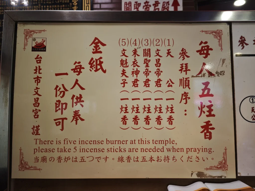 台北市文昌宮遊記|雙連考生必拜文昌帝君,參拜流程與供品全攻略 4 TaipeiWenchangTemple10